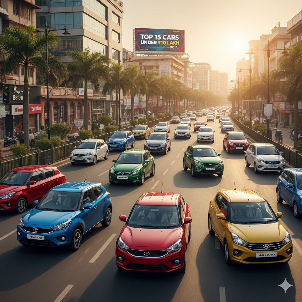 15 Best Cars in India Under 10 Lakh